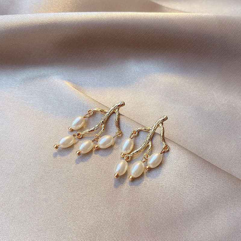 Pearl branch earrings earrings women - VEX CLUB HOUSE