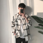 Loose And Versatile Student Handsome Shirt Thin - VEX CLUB HOUSE