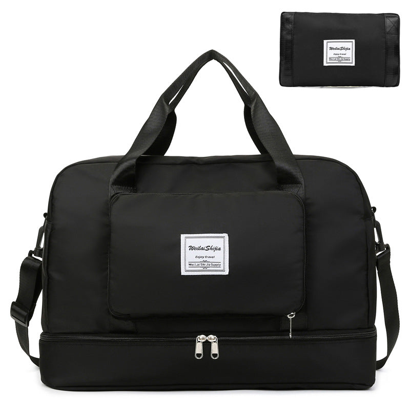 Foldable Travel Duffel Bags Sports Gym Tote Bag Women - VEX CLUB HOUSE