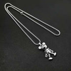 Cute Bear Necklace Fashion Personality Hip-hop Pendant Couple Versatile Fall Winter Sweater Chain Men Women Jewelry - VEX CLUB HOUSE