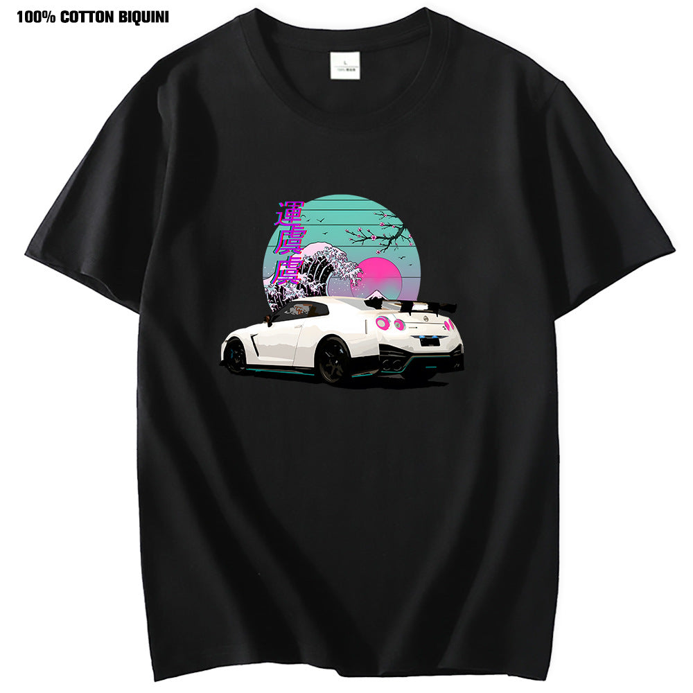 Initial D Large Men's T-shirt - VEX CLUB HOUSE
