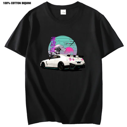 Initial D Large Men's T-shirt - VEX CLUB HOUSE