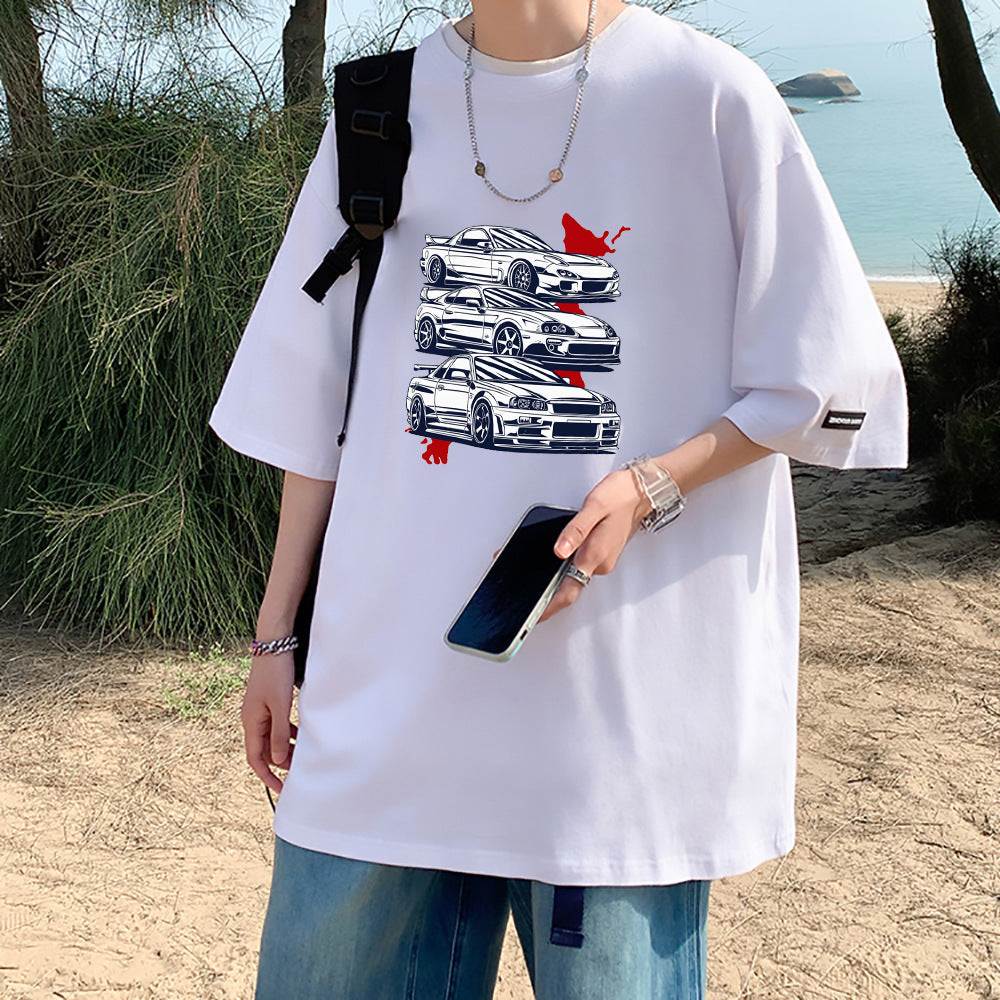 Initial D Large Men's T-shirt - VEX CLUB HOUSE