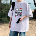 Initial D Large Men's T-shirt - VEX CLUB HOUSE