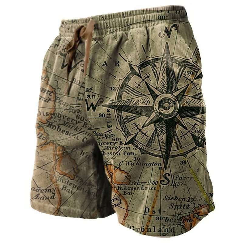 3D Printed Breathable Soft Casual Loose Shorts Men - VEX CLUB HOUSE