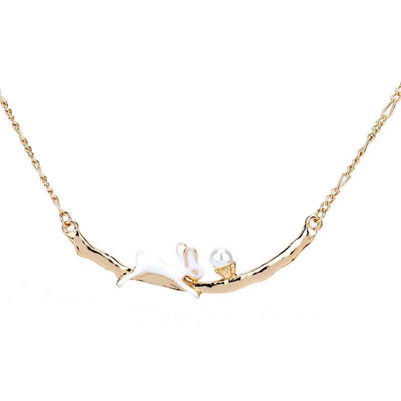 Japanese Pearl Painting Oil Rabbit Bracelet Women Bracelet Bracelet