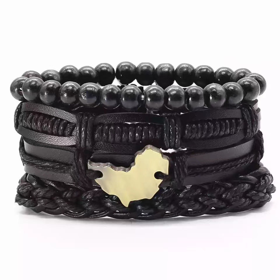 Multi-layer Bracelet Set Vintage-style Jewelry For Men - VEX CLUB HOUSE