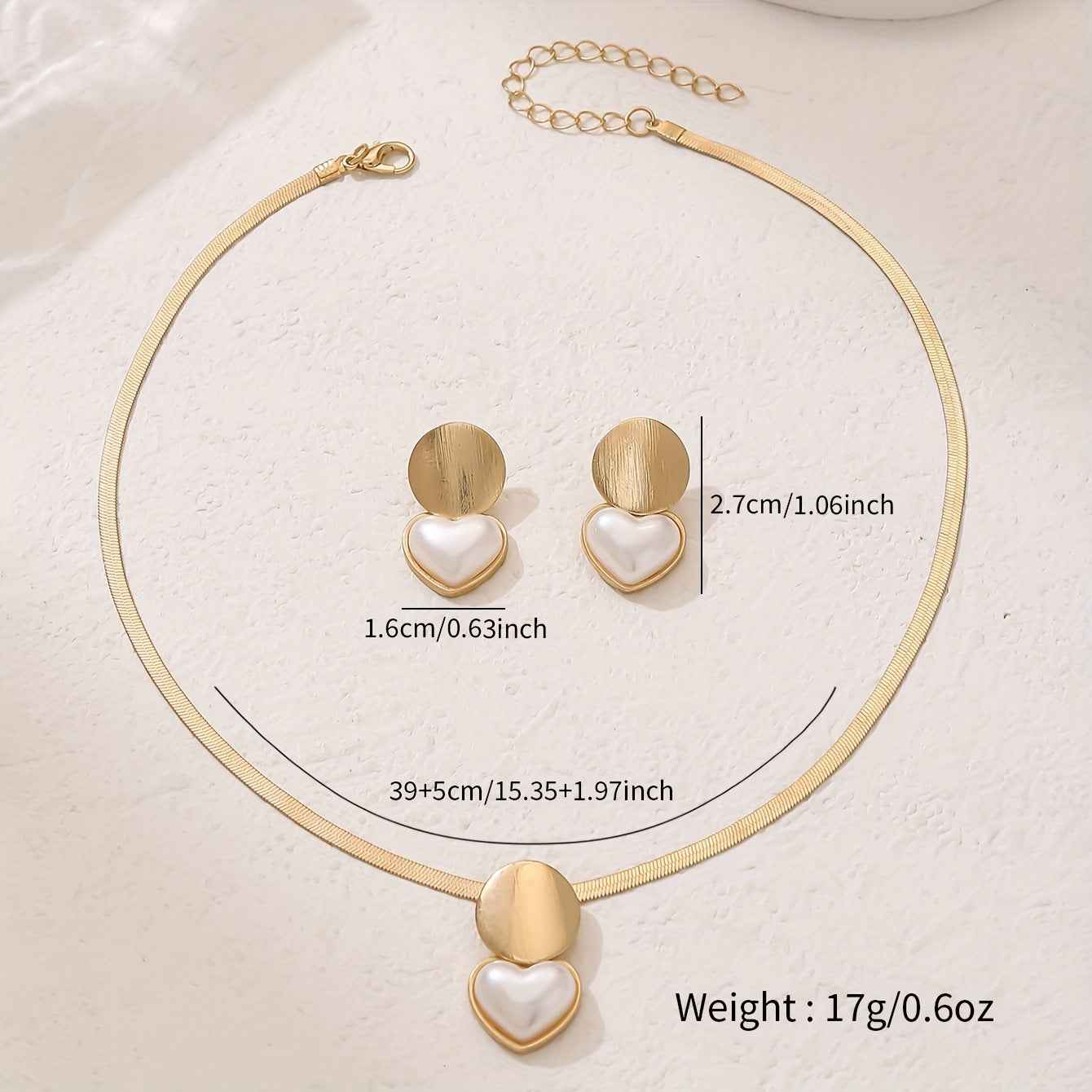 Women's Creative Round Heart-Shaped Pendant Necklace - VEX CLUB HOUSE