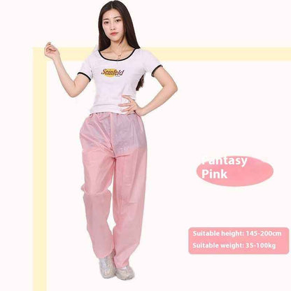 Men's And Women's Lower Body Rain One-piece Thickened Rainproof Waterproof Pants - VEX CLUB HOUSE
