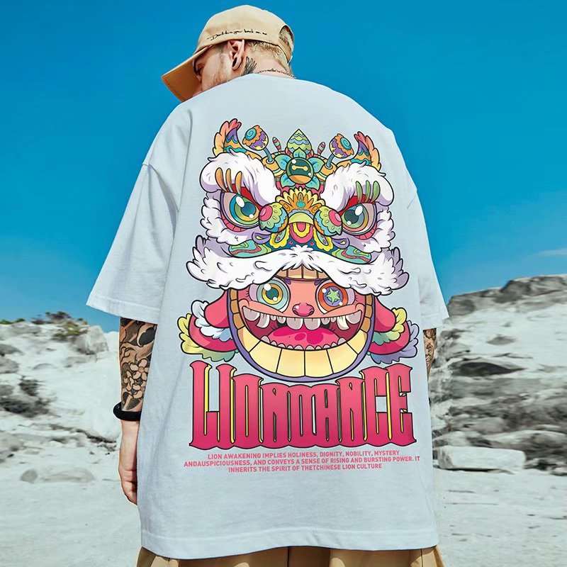 Bear Large Size Short Sleeve T-shirt Men's Trendy Brand - VEX CLUB HOUSE