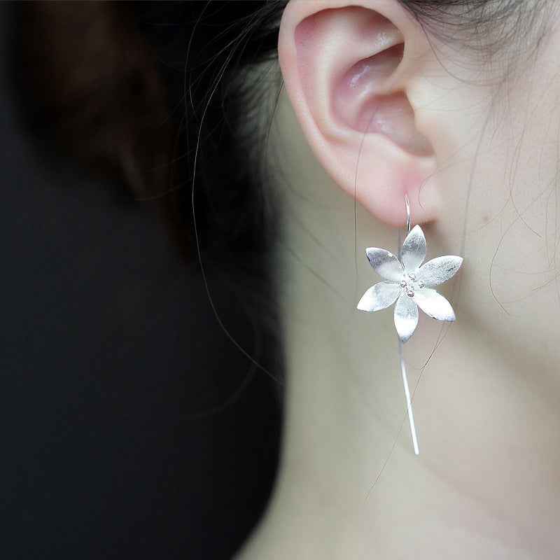 Lotus earrings earrings women - VEX CLUB HOUSE