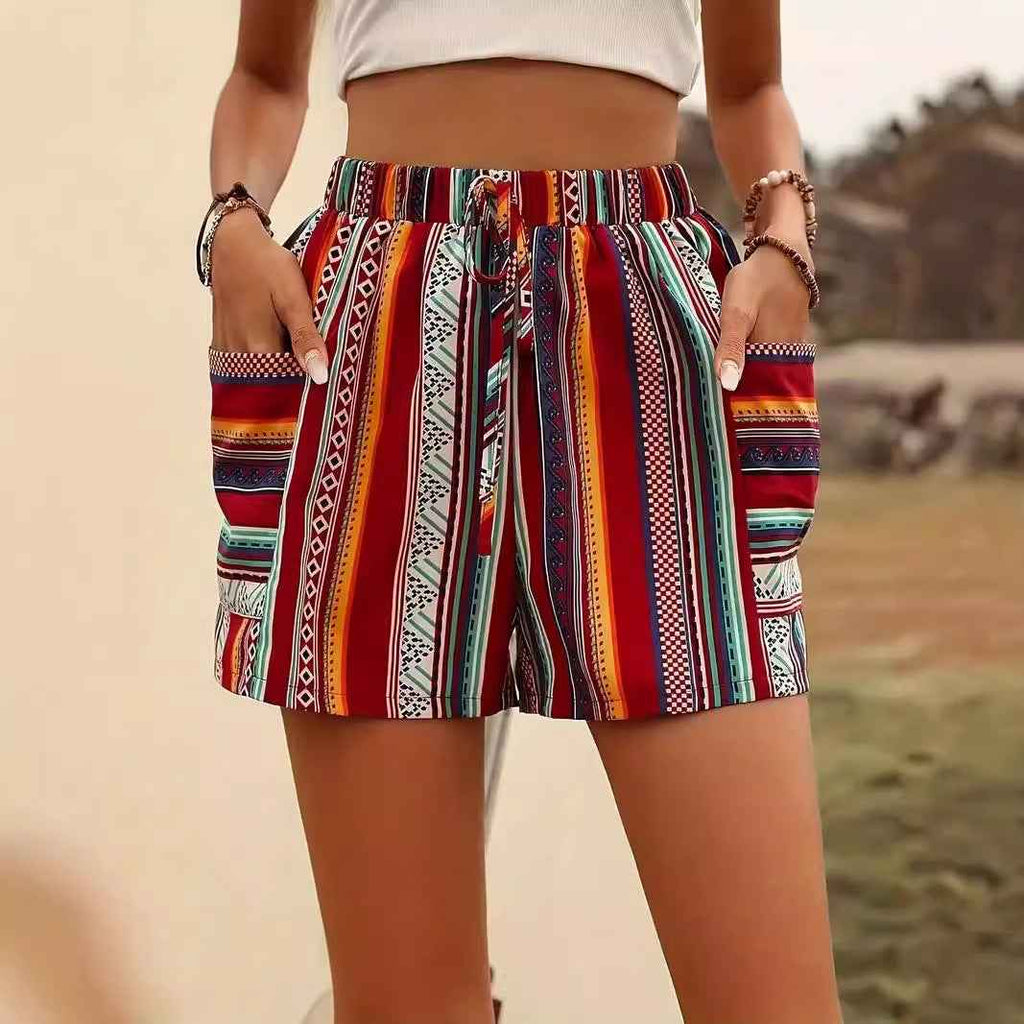 Holiday Fashion Casual Shorts For Women - VEX CLUB HOUSE