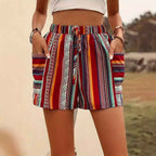 Holiday Fashion Casual Shorts For Women - VEX CLUB HOUSE
