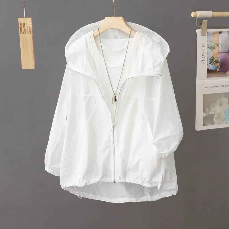 Loose-fitting Outdoor Cardiganshort UV-protective Jacket - VEX CLUB HOUSE