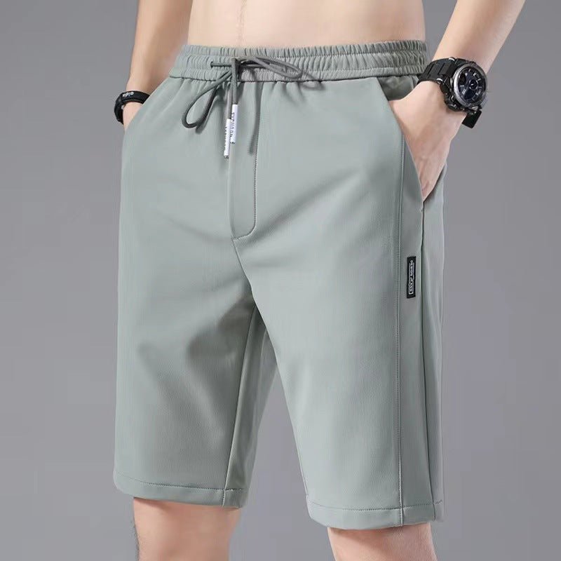 Ice Silk Loose Straight Casual Stretch Quick-drying Slim-fit Pants - VEX CLUB HOUSE
