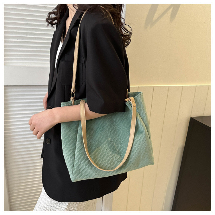 Casual Large Capacity Shoulder Bags Women Fashion Shopping Handbag - VEX CLUB HOUSE
