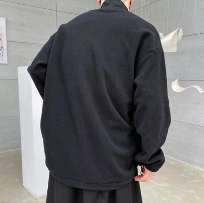 Brushed Inner-layer Long-sleeve T-shirt Warm And Comfortable Top New Autumnwinter Style For Men - VEX CLUB HOUSE