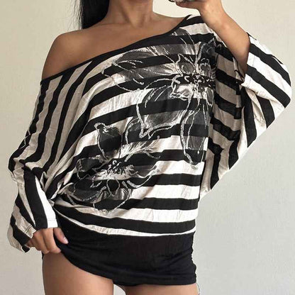 Stylish And Minimalist Long Sleeve Top For Women - VEX CLUB HOUSE