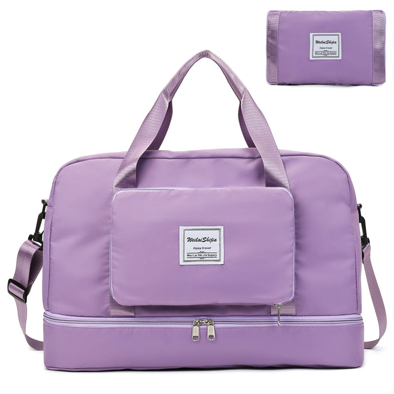 Foldable Travel Duffel Bags Sports Gym Tote Bag Women - VEX CLUB HOUSE