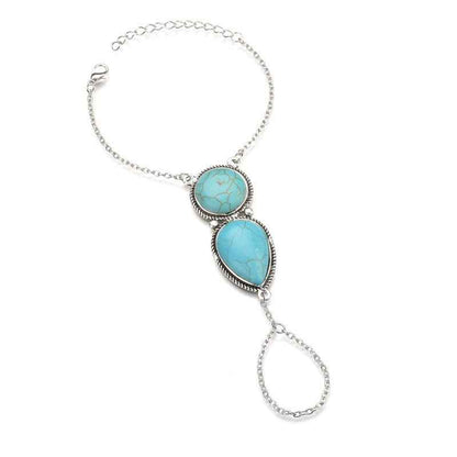 Turquoise tassel bracelet - VEX CLUB HOUSE