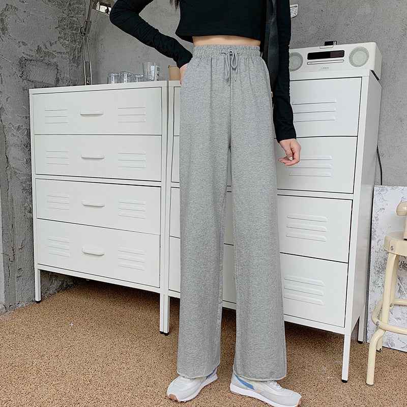 Loose straight leg wide trousers - VEX CLUB HOUSE