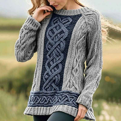 Stylish Personalized Casual Womens Wear With A Crew Neck And Long Sleeves - VEX CLUB HOUSE