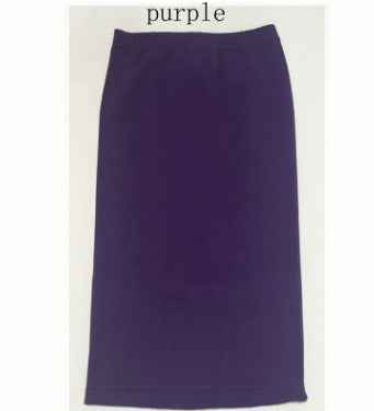 Mid-waist Rib Knitted Sheath Split Skirt - VEX CLUB HOUSE
