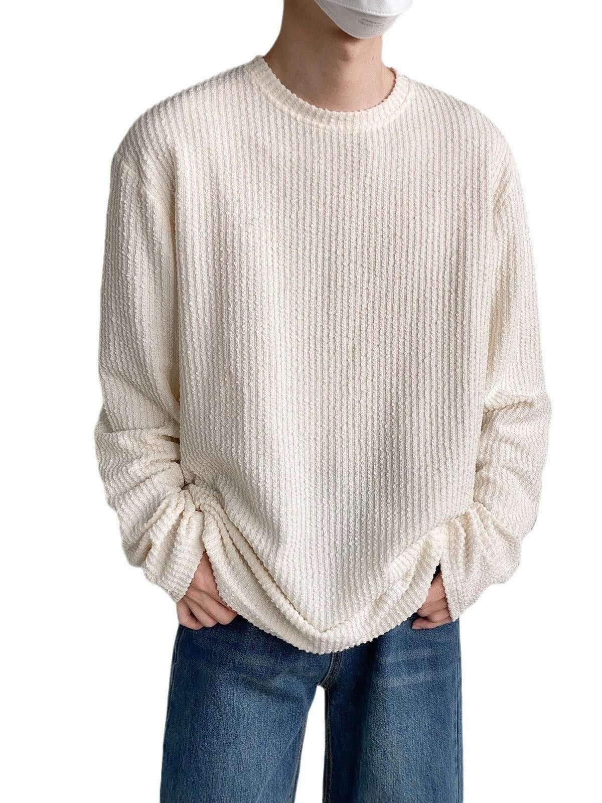 Men's Autumn Loose Casual Bottoming Shirt - VEX CLUB HOUSE