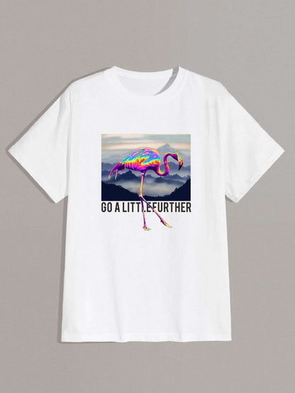 Fashion Printed Short-sleeved T-shirt Top - VEX CLUB HOUSE