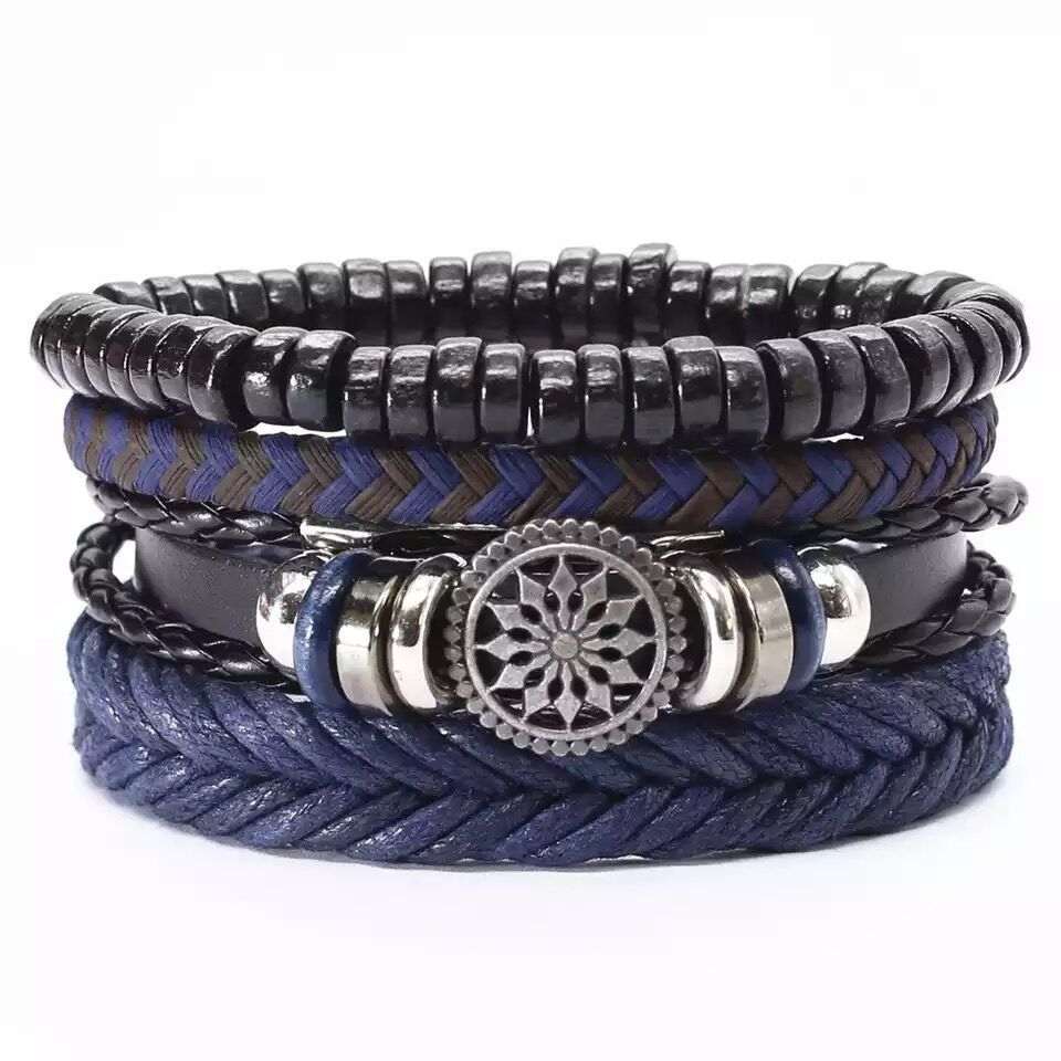 Multi-layer Bracelet Set Vintage-style Jewelry For Men - VEX CLUB HOUSE