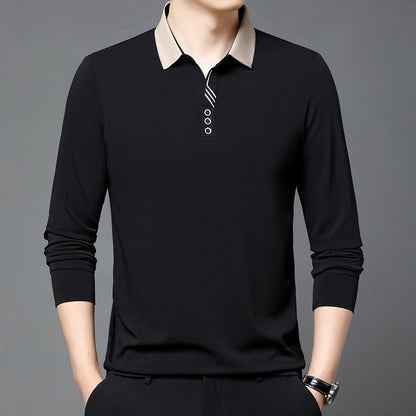 Summer Lapels Short-sleeved T-shirt Men's Skin-friendly Breathable Casual Top - VEX CLUB HOUSE