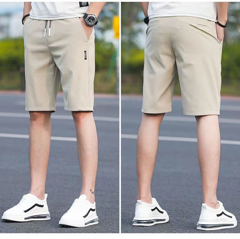 Ice Silk Loose Straight Casual Stretch Quick-drying Slim-fit Pants - VEX CLUB HOUSE