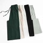 Slacks Knit Thin Pants For Women High Waist - VEX CLUB HOUSE
