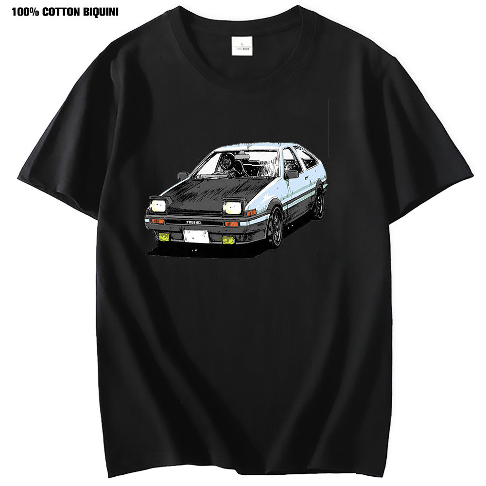 Initial D Large Men's T-shirt - VEX CLUB HOUSE
