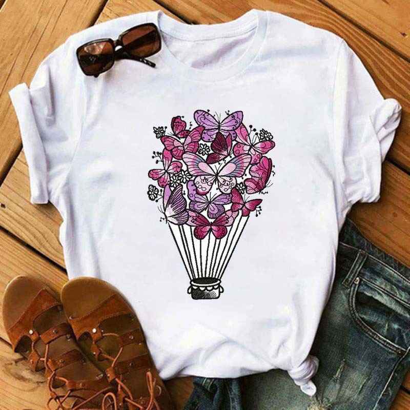 Ice Cream Flower Print Men And Women Couple Short Sleeve - VEX CLUB HOUSE
