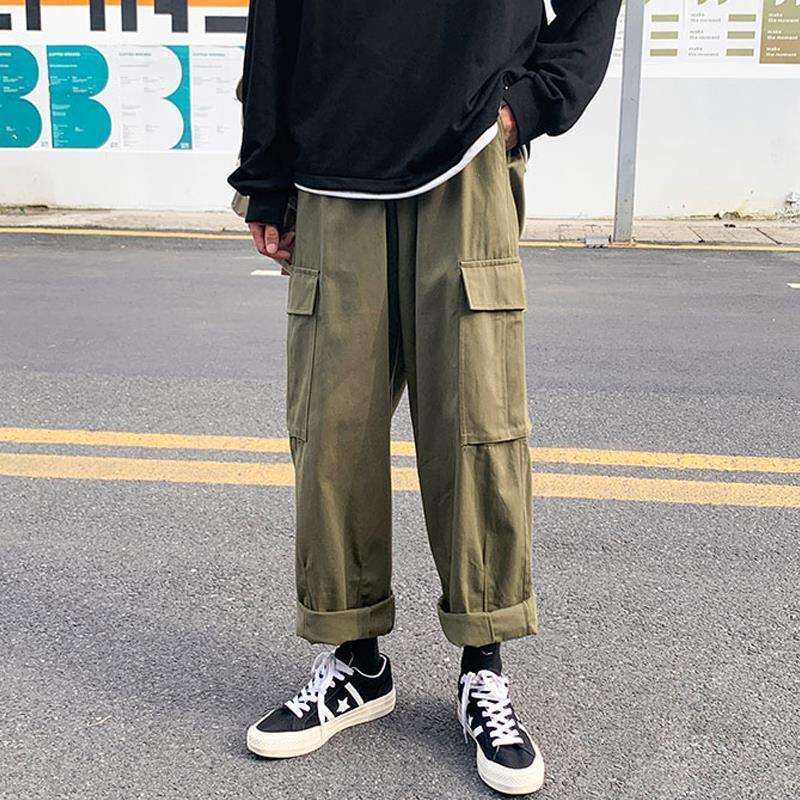 Loose Straight Casual Wide-leg Boys Overalls - VEX CLUB HOUSE