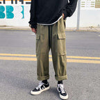Loose Straight Casual Wide-leg Boys Overalls - VEX CLUB HOUSE
