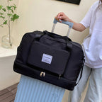 Foldable Travel Duffel Bags Sports Gym Tote Bag Women - VEX CLUB HOUSE