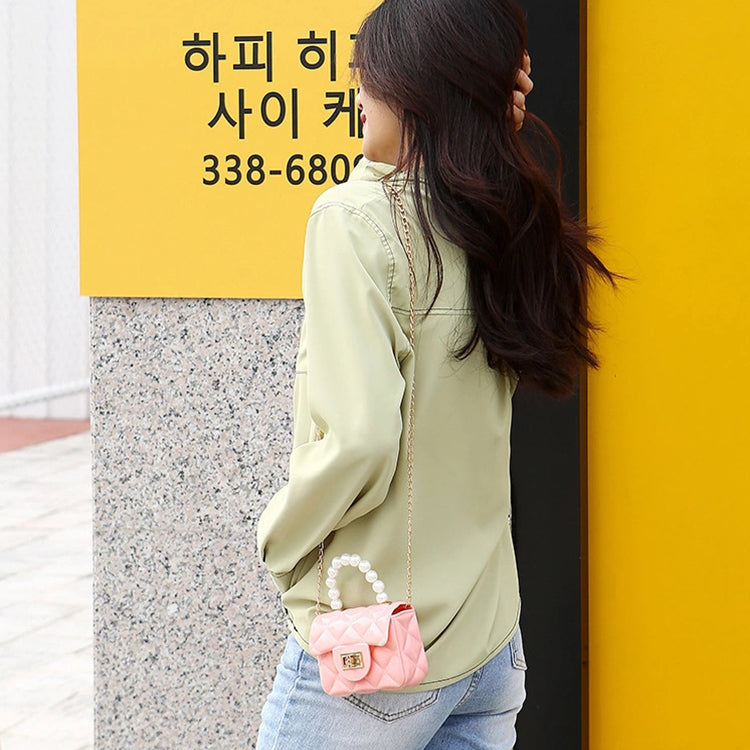 Candy-colored Mini Shoulder Bags With Pearls Handbag Women - VEX CLUB HOUSE