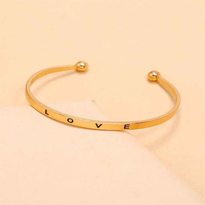 Alloy Opening Love Bracelet Women - VEX CLUB HOUSE