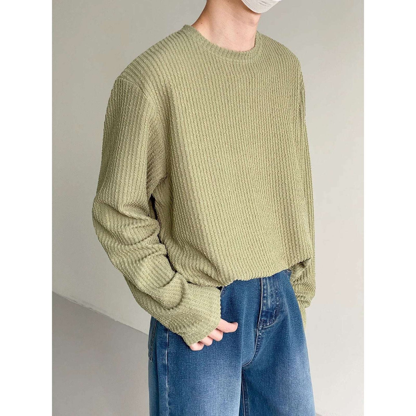 Men's Autumn Loose Casual Bottoming Shirt - VEX CLUB HOUSE