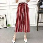Wide-leg pants Loose flared pants High waist - VEX CLUB HOUSE