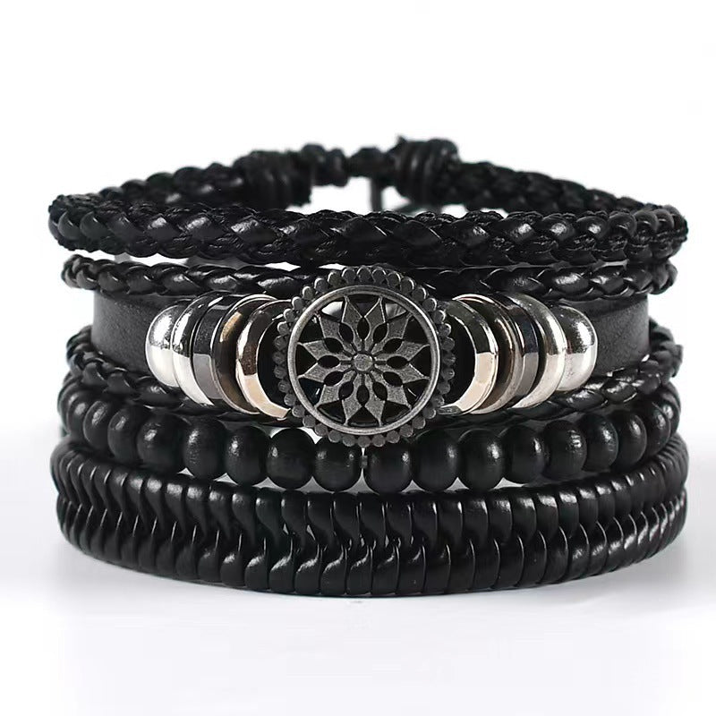 Multi-layer Bracelet Set Vintage-style Jewelry For Men - VEX CLUB HOUSE