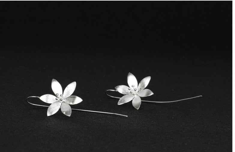 Lotus earrings earrings women - VEX CLUB HOUSE