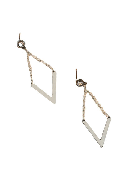 Zircon Earrings Simple Personality Long Elegant Earrings Women - VEX CLUB HOUSE