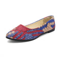 Light Color Shallow Mouth Pointed Flat Pumps Slip-on Gommino - VEX CLUB HOUSE