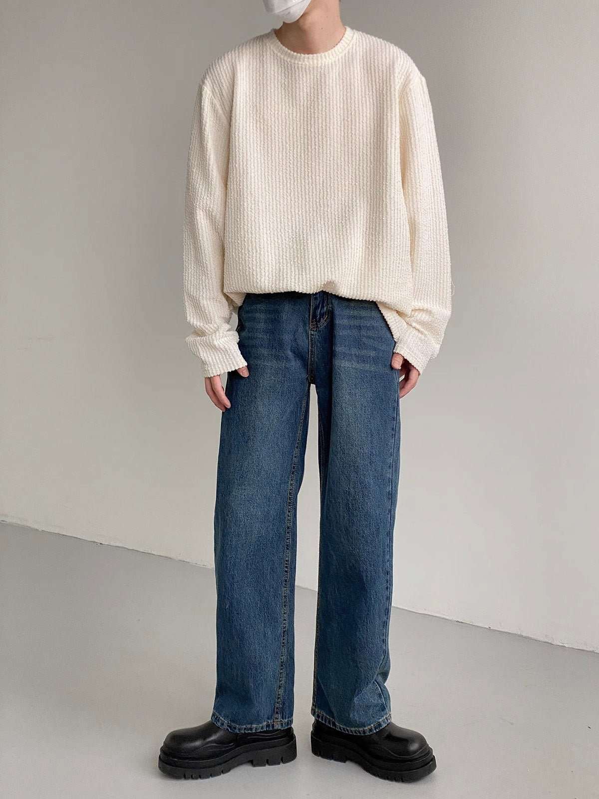 Men's Autumn Loose Casual Bottoming Shirt - VEX CLUB HOUSE