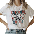 Sweet Cute Letters T-shirt Loose Round Neck - VEX CLUB HOUSE