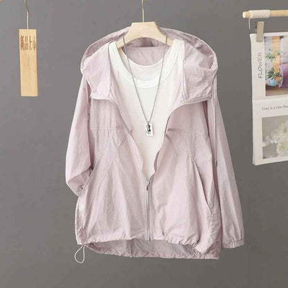 Loose-fitting Outdoor Cardiganshort UV-protective Jacket - VEX CLUB HOUSE