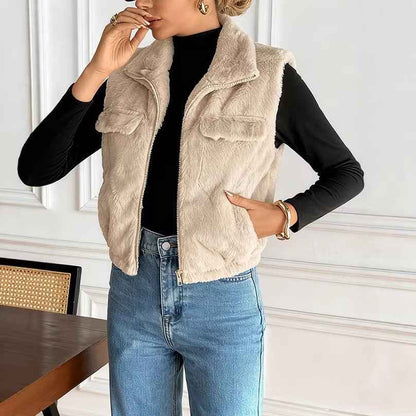 Stylish And Minimalist Short Vest For Women - VEX CLUB HOUSE